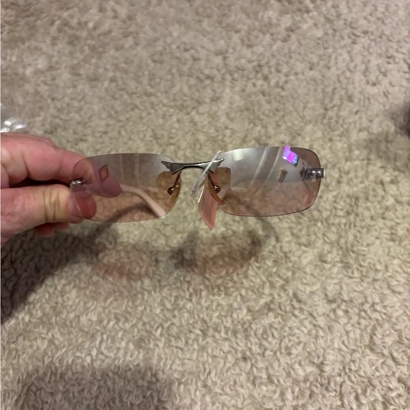 Pink Tinted Sunglasses - Picture 3 of 4